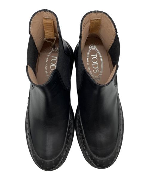 TOD'S（トッズ）TOD'S (トッズ) サイドゴアブーツ ブラック サイズ:23.5㎝の古着・服飾アイテム