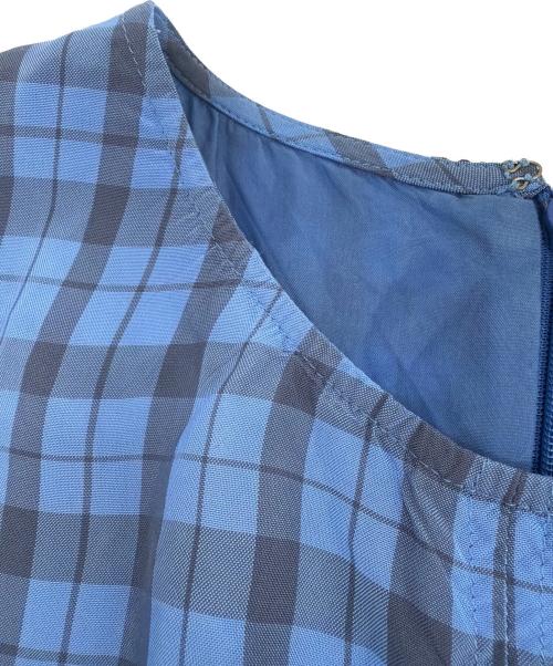 Acne studios（アクネ ストゥディオズ）ACNE STUDIOS (アクネ ストゥディオズ) 半袖ブラウス ブルー サイズ:34の古着・服飾アイテム