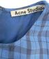 中古・古着 ACNE STUDIOS (アクネ ストゥディオズ) 半袖ブラウス ブルー サイズ:34：5000円