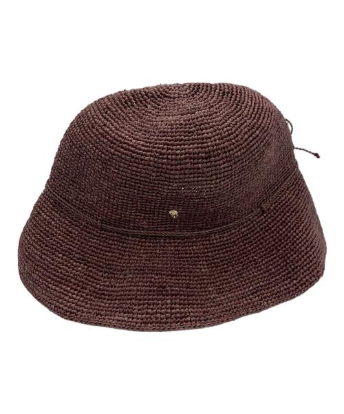 HELEN KAMINSKI（ヘレンカミンスキー）HELEN KAMINSKI (ヘレンカミンスキー) ラフィアハット ボルドーの古着・服飾アイテム