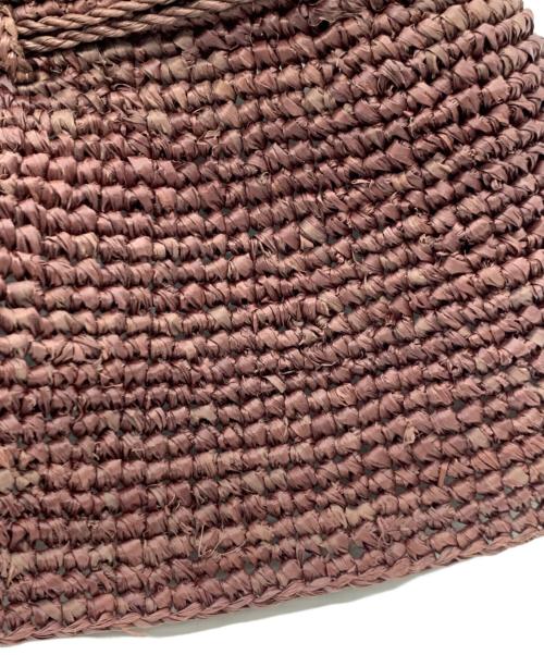 HELEN KAMINSKI（ヘレンカミンスキー）HELEN KAMINSKI (ヘレンカミンスキー) ラフィアハット ボルドーの古着・服飾アイテム