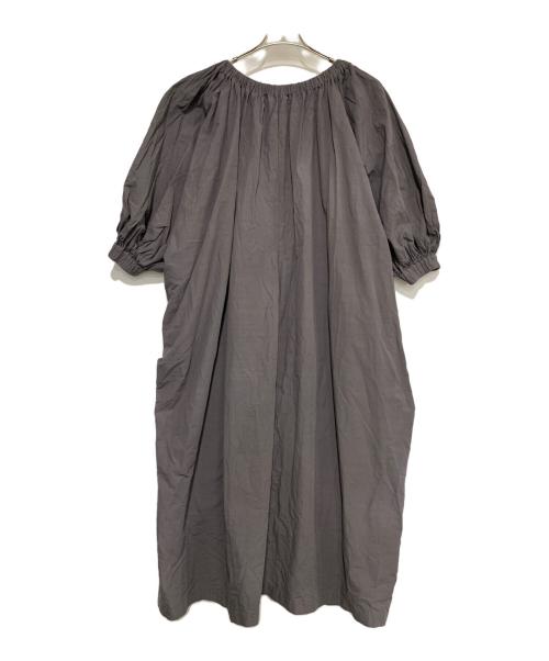 Curensology（カレンソロジー）Curensology (カレンソロジー) 半袖ワンピース グレー サイズ:FREEの古着・服飾アイテム
