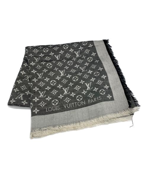 LOUIS VUITTON（ルイ ヴィトン）LOUIS VUITTON (ルイ ヴィトン) ストール グレーの古着・服飾アイテム
