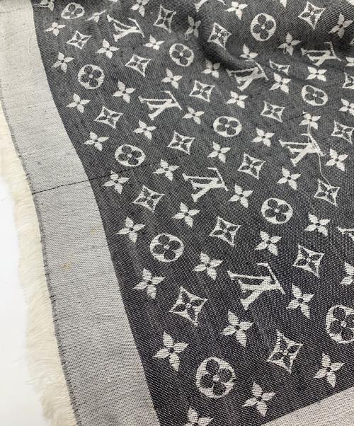 LOUIS VUITTON（ルイ ヴィトン）LOUIS VUITTON (ルイ ヴィトン) ストール グレーの古着・服飾アイテム