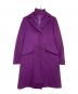 MaxMara（マックスマーラ）の古着「ライナー付コート」｜パープル