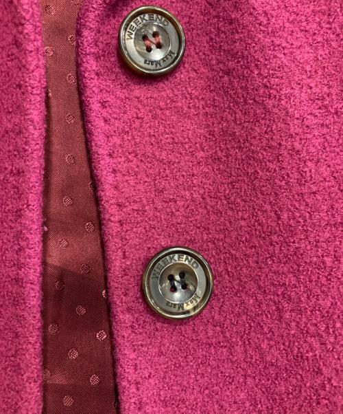 MaxMara（マックスマーラ）MaxMara (マックスマーラ) チェスターコート パープル サイズ:XLの古着・服飾アイテム