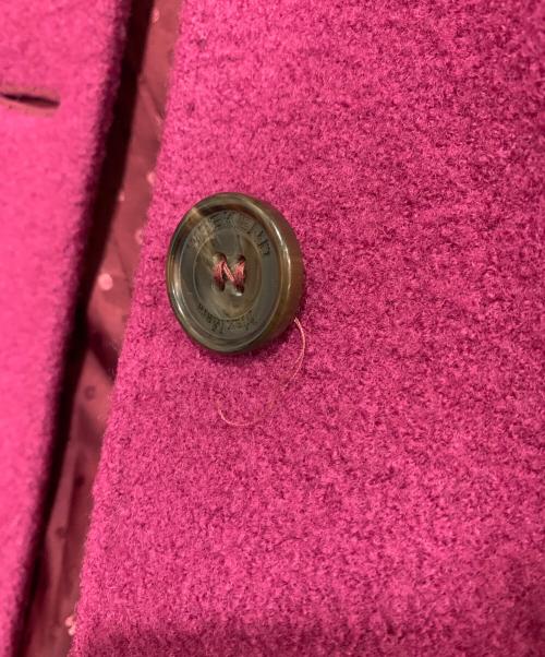 MaxMara（マックスマーラ）MaxMara (マックスマーラ) チェスターコート パープル サイズ:XLの古着・服飾アイテム