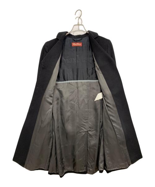 MaxMara（マックスマーラ）MaxMara (マックスマーラ) チェスターコート ブラック サイズ:XLの古着・服飾アイテム