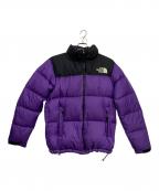 THE NORTH FACEザ ノース フェイス）の古着「ヌプシジャケット」｜パープル×ブラック