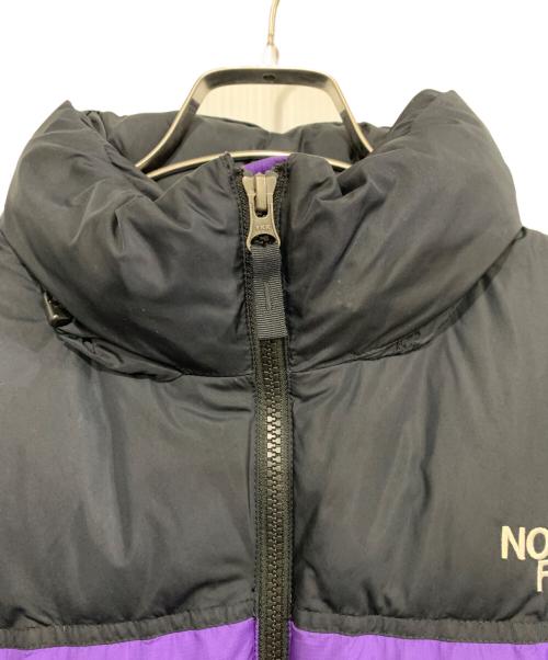 THE NORTH FACE（ザ ノース フェイス）THE NORTH FACE (ザ ノース フェイス) ヌプシジャケット パープル×ブラック サイズ:XLの古着・服飾アイテム
