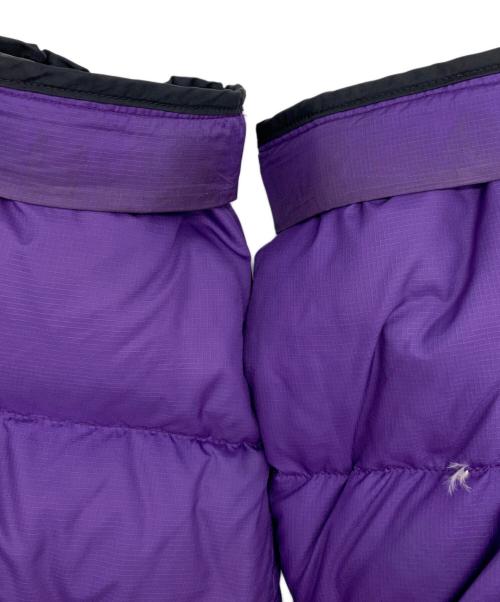 THE NORTH FACE（ザ ノース フェイス）THE NORTH FACE (ザ ノース フェイス) ヌプシジャケット パープル×ブラック サイズ:XLの古着・服飾アイテム