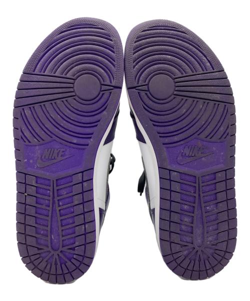 NIKE（ナイキ）NIKE (ナイキ) スニーカー ホワイト×パープル サイズ:29の古着・服飾アイテム