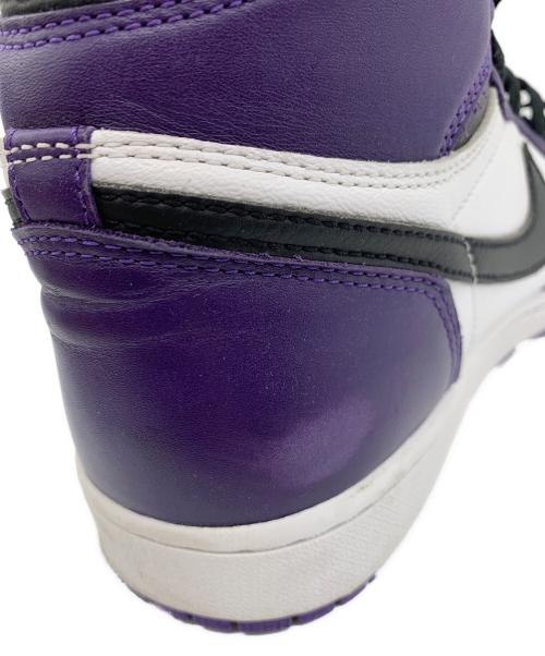 NIKE（ナイキ）NIKE (ナイキ) スニーカー ホワイト×パープル サイズ:29の古着・服飾アイテム