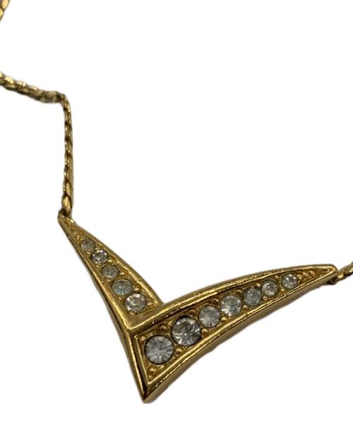 Christian Dior（クリスチャン ディオール）Christian Dior (クリスチャン ディオール) ネックレス ゴールドの古着・服飾アイテム