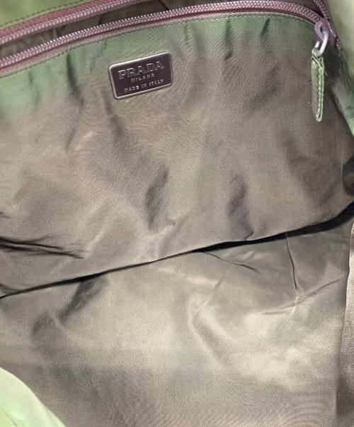 PRADA（プラダ）PRADA (プラダ) トートバッグ グリーン サイズ:-の古着・服飾アイテム