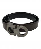 Ferragamoフェラガモ）の古着「ガンチーニベルト」｜ブラック