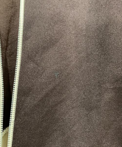 adidas（アディダス）adidas (アディダス) DESCENTE (デサント) トラックジャケット ブラウン×ベージュ サイズ:Lの古着・服飾アイテム