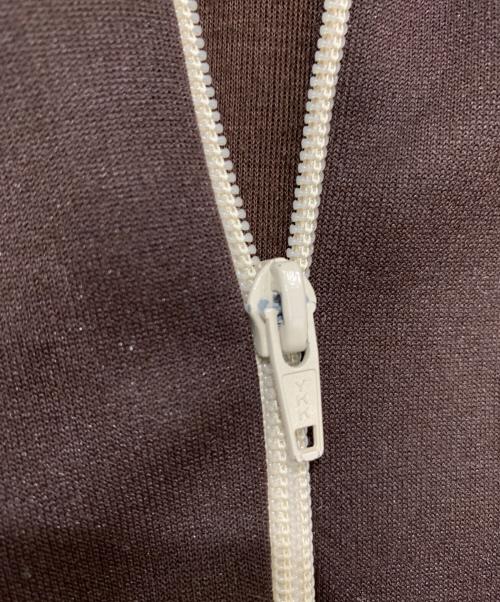 adidas（アディダス）adidas (アディダス) DESCENTE (デサント) トラックジャケット ブラウン×ベージュ サイズ:Lの古着・服飾アイテム