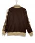 adidas (アディダス) DESCENTE (デサント) トラックジャケット ブラウン×ベージュ サイズ:L：20000円