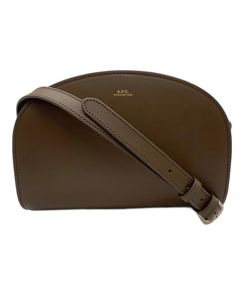 A.P.C.（アーペーセー）A.P.C. (アーペーセー) ショルダーバッグ ブラウンの古着・服飾アイテム
