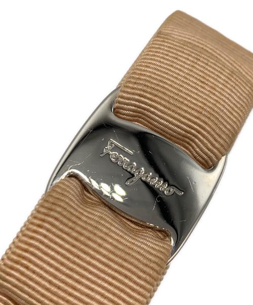Salvatore Ferragamo（サルヴァトーレ フェラガモ）Salvatore Ferragamo (サルヴァトーレ フェラガモ) ヘアアクセサリー ブラウンの古着・服飾アイテム