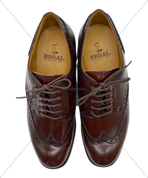 REGAL（リーガル）REGAL (リーガル) レザーシューズ ブラウン サイズ:25㎝ 未使用品の古着・服飾アイテム
