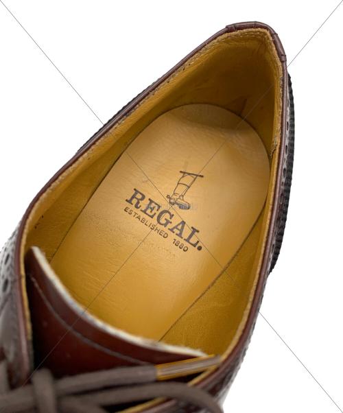 REGAL（リーガル）REGAL (リーガル) レザーシューズ ブラウン サイズ:25㎝ 未使用品の古着・服飾アイテム