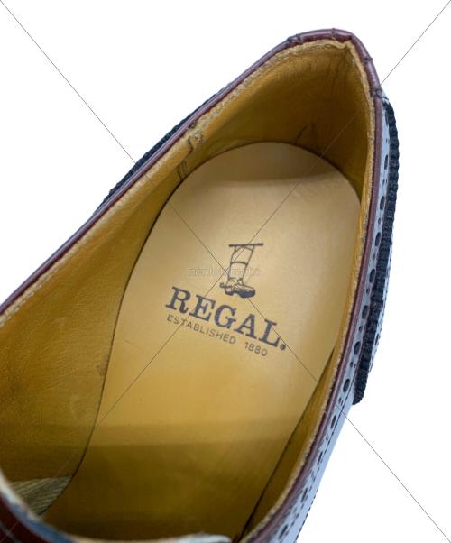 REGAL（リーガル）REGAL (リーガル) レザーシューズ ブラウン サイズ:25㎝ 未使用品の古着・服飾アイテム