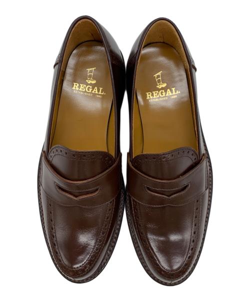 REGAL（リーガル）REGAL (リーガル) レザーシューズ ブラウン サイズ:25㎝ 未使用品の古着・服飾アイテム