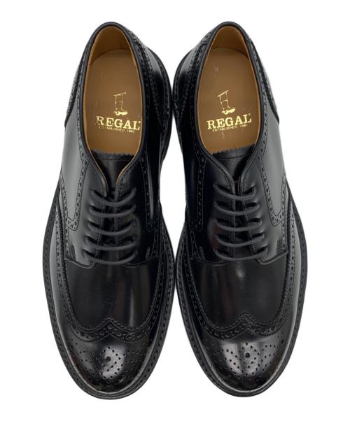REGAL（リーガル）REGAL (リーガル) レザーシューズ ブラック サイズ:25 未使用品の古着・服飾アイテム