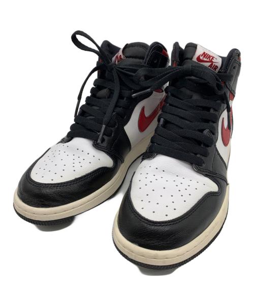 NIKE（ナイキ）NIKE (ナイキ) ハイカットスニーカー ブラック×ホワイト サイズ:24.5㎝の古着・服飾アイテム