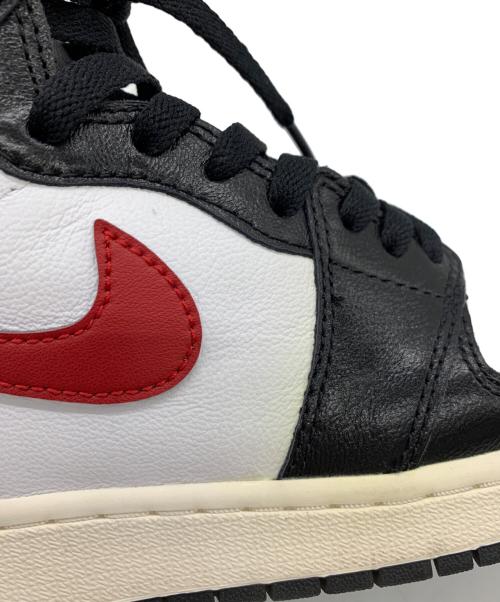 NIKE（ナイキ）NIKE (ナイキ) ハイカットスニーカー ブラック×ホワイト サイズ:24.5㎝の古着・服飾アイテム