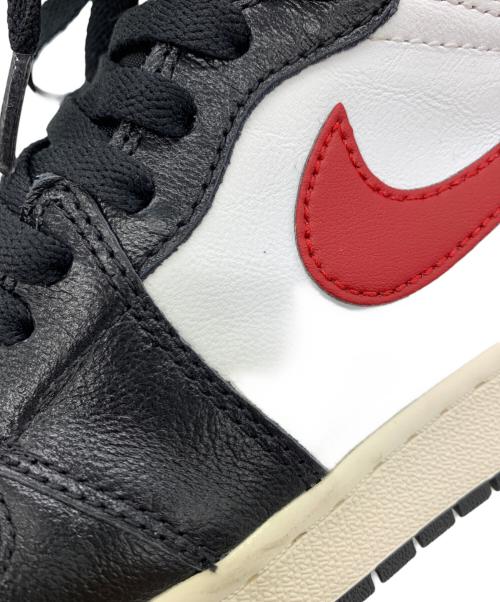 NIKE（ナイキ）NIKE (ナイキ) ハイカットスニーカー ブラック×ホワイト サイズ:24.5㎝の古着・服飾アイテム