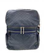 傳濱野デンハマノ）の古着「ナイロンリュック」｜ネイビー