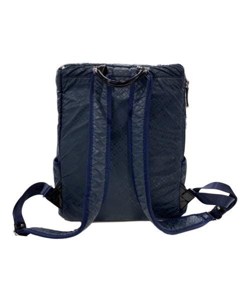 傳濱野（デンハマノ）傳濱野 (デンハマノ) ナイロンリュック ネイビーの古着・服飾アイテム