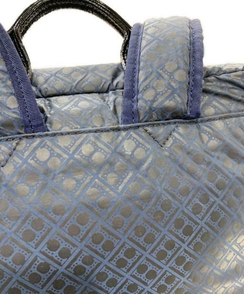 傳濱野（デンハマノ）傳濱野 (デンハマノ) ナイロンリュック ネイビーの古着・服飾アイテム