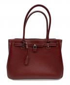 傳濱野デンハマノ）の古着「ハンドバッグ」｜レッド