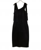 ENFOLDエンフォルド）の古着「ワンピース」｜ブラック