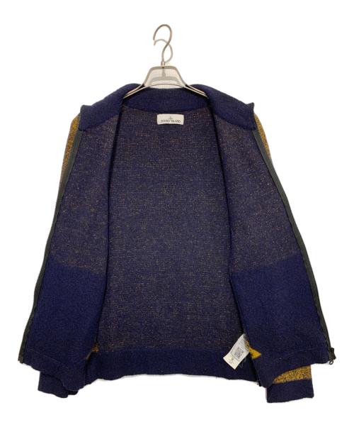 STONE ISLAND（ストーンアイランド）STONE ISLAND (ストーンアイランド) ニットジャケット ブラウン サイズ:Lの古着・服飾アイテム