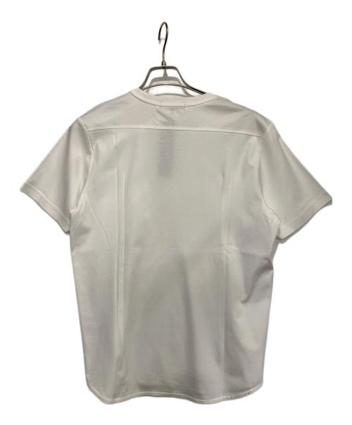MICHEL KLEIN（ミッシェルクラン）MICHEL KLEIN (ミッシェルクラン) 半袖カットソー ホワイト サイズ:SIZE48の古着・服飾アイテム