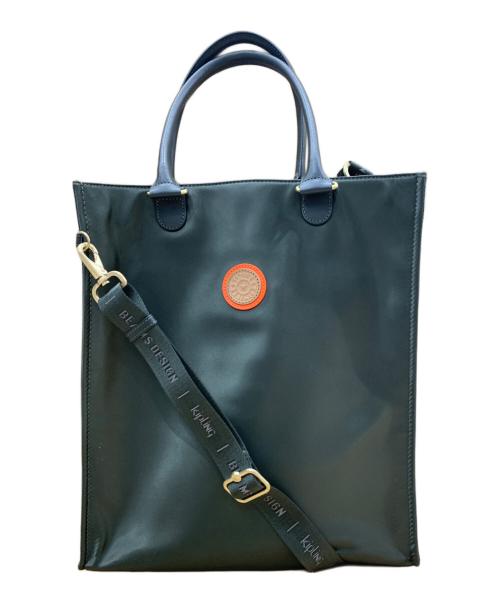 Kipling（キプリング）Kipling (キプリング) BEAMS (ビームス) トートバッグ カーキの古着・服飾アイテム
