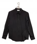 CELINEセリーヌ）の古着「長袖シャツ」｜ブラック