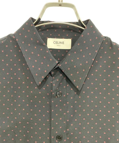 CELINE（セリーヌ）CELINE (セリーヌ) 長袖シャツ ブラック サイズ:37 未使用品の古着・服飾アイテム