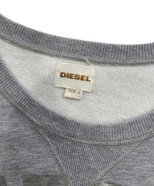 DIESEL（ディーゼル）DIESEL (ディーゼル) スウェット グレー サイズ:Lの古着・服飾アイテム
