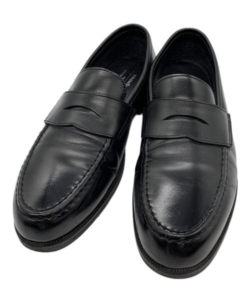 madras（マドラス）madras (マドラス) green label relaxing (グリーンレーベルリラクシング) ローファー ブラック サイズ:25㎝の古着・服飾アイテム