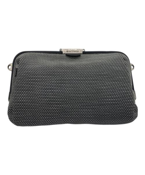 Artphere（アートフィアー）ARTPHERE (アートフィアー) ショルダーバッグ ブラック×グレーの古着・服飾アイテム