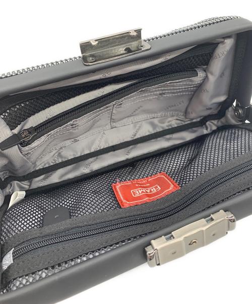 Artphere（アートフィアー）ARTPHERE (アートフィアー) ショルダーバッグ ブラック×グレーの古着・服飾アイテム