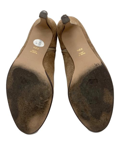 RIVE DROITE（リヴドロワ）RIVE DROITE (リヴドロワ) ショートブーツ ブラウン サイズ:23.5㎝の古着・服飾アイテム