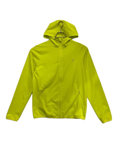 Calvin Klein（カルバンクライン）Calvin Klein (カルバンクライン) ウインドブレーカー イエロー サイズ:S/Pの古着・服飾アイテム
