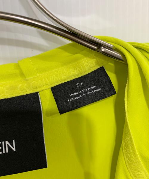 Calvin Klein（カルバンクライン）Calvin Klein (カルバンクライン) ウインドブレーカー イエロー サイズ:S/Pの古着・服飾アイテム